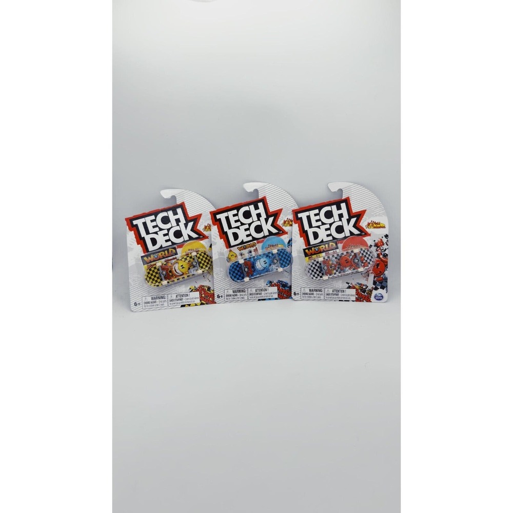 Tech Deck World Industries FlameBoy Rare Red+Blue+Devil